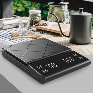 Cân Điện Tử Màn Hình Cảm Ứng LED 3kg/0.1g Chuyên Dụng Cho pha chế cà phê