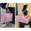 Gói Duffle CORALTIDE, Túi xách có thể gập lại có thể mở rộng, Vải dung tích lớn Túi du lịch công sở nhiều túi nam nữ