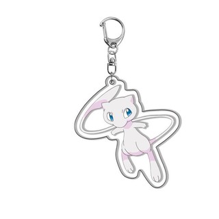 Dễ thương Pokemon Anime Key Clasp Thời trang Cartoon Pikachu Acrylic Keyring Phụ nữ Tote Bag Mặt d