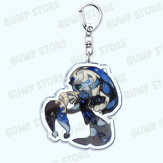 Cute Game Cookie Run Kingdom Chibis Keychains for Accessories Bag Shadow Milk Pure Vanilla Cookie Keyrings Jewelry Fans