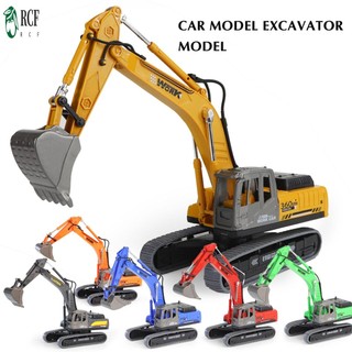 Mô phỏng Máy xúc Đồ chơi mô hình Xe giáo dục Đồ chơi nhận thức cho trẻ mới biết đi Quà tặng chơi trong nhà ngoài trời