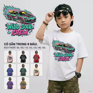 Áo thun bé trai học sinh mùa hè Hút ẩm tốt Mềm mại bé từ 2-12 tuổi
