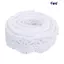 CQCJ 1 Chiếc Vải Ren Ruy Băng, Màu Be & Trắng & Đen 20 Mét Chiều Dài Ren Cotton Viền, Cổ Điển 2cm Chiều Rộng Sò Ren Cạnh Để Trang Trí Rèm