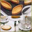 Hình Thuyền & Vòng Tart bằng thép không gỉ ba góc Tháp Khuôn Bánh Đục Lỗ Bánh Mousse Nhẫn
