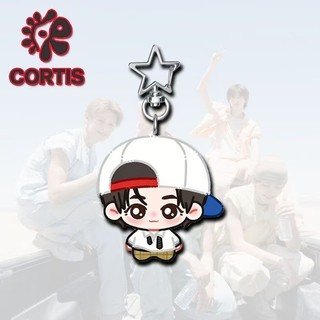 Cortis Men's Group High-value Merchandise Cartoon Acrylic Star Spring New Buckle Student BagDecoration Pendant Gift ft