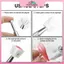 MYPANDA 100 Cái / hộp Miếng Bọt Biển Móng Tay Nghệ Thuật Có Kẹp Kẹp Miếng Bọt Biển Mềm Màu Macaron Móng Tay Nghệ Thuật Stamper Dụng Cụ Làm Móng Tay Xốp Kẹp Dụng Cụ.