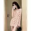 Áo Vest cổ chữ V ngọt ngào cổ chữ V có dây buộc cho nữ không tay Retro Phong cách mới Tính khí mùa hè Sli
