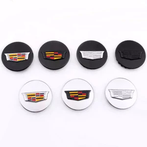 4 Cái / 66mm Tương Thích Cadillac Hub Cap XT5 XT6 CT5 CT6 XTS CT4 Sửa Đổi Lốp Trung Tâm Nắp Tiêu Chuẩn