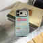 Ốp lưng iPhone "Cute Puppy" chấm bi màu xanh lá cây Vỏ xúc xích cho chó & bánh Một hộp đựng có thể tháo rời 2 trong 1 cho Apple 11 12 13 14 15 16 17 / Pro Max và Pro Plus Series có họa tiết ở mặt sau