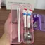 Bộ ba mảnh trái tim bé gái Sanrio Nĩa Đũa Bộ thìa Trẻ em Gui Học sinh tiểu học 6.12