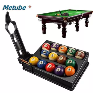 Huấn luyện viên định vị bi-a METUBE, Giá đỡ bể bơi bi-a căn chỉnh chính xác hiệu quả cao, Xoay tự động chống trượt Thiết bị đặt bóng bi-a 5 điểm