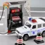 CANAMEK 1 Bộ Đồ Chơi Mô Hình Thu Nhỏ Thực Tế Với Roadblos Đồ Chơi Giáo Dục Tương Tác DIY Mô Phỏng Trạm Xăng Đồ Chơi CSF
