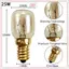 JRP 2 Chiếc 15 / 25W 220V E14 300 Độ Chịu Nhiệt Độ Cao Lò Vi Sóng Nồi Đèn Muối Bóng Đèn Chiếu Sáng JRP