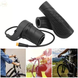 Tay cầm bên phải xe đạp điện AWNGD, Đầu nối WP Tay ga xoắn nửa tay cầm chống nước, Tay lái điều khiển tốc độ xe đạp điện 36V 48V 72V cho xe tay ga điện xe đạp điện E-Bike