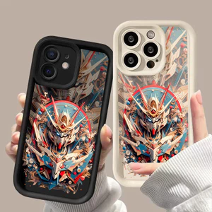 Ốp Điện Thoại Di Động Cho Moto Edge 70 60 50 40 Fusion Pro neo ultra G06 G56 G86 G75 G84 G54 G35 G34 G15 G24 G14 Shell Anime Gundam Cool Silicone Matte Camera Bảo Vệ Họa Tiết Mềm
