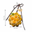 ZENZON Trứng Tart Móc Khóa, Mô Phỏng Thực Phẩm Hoa Hướng Dương Trứng Tart Mẫu Móc Khóa, Trứng Tart Treo Món Tráng Miệng Thu Nhỏ Puff Bánh Ngọt Hình Dạng Phong Cách Pháp Trứng Tart Mặt Dây Chuyền Trang Trí Xe Hơi