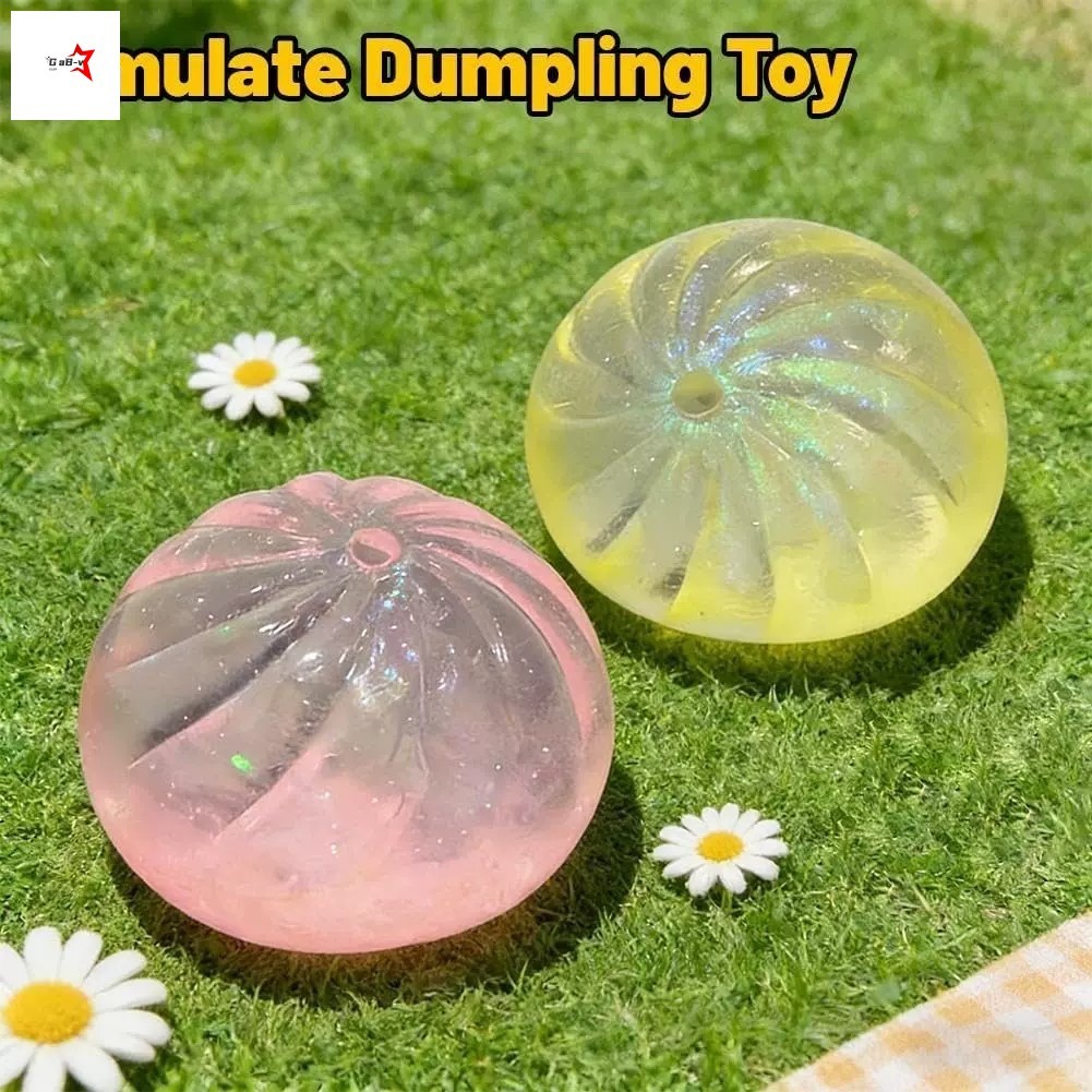 Đồ chơi bóp bóng lấp lánh nước mô phỏng - Bánh bao làm đầy nước giảm căng thẳng