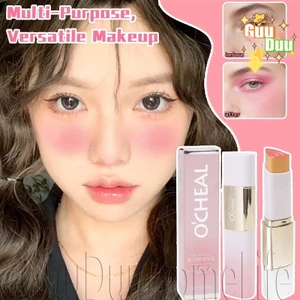 Phấn má hồng kem thay đổi nhiệt độ mờ - Lâu trôi, không thấm nước - Đường viền mặt - Mỹ phẩm trang điểm nữ - OCHEAL Blush Stick / Giao hàng miễn phí