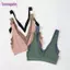 BORAGETE Áo Bralette Ngủ Nữ Bé Gái Lưng Đẹp Yoga Áo Vest