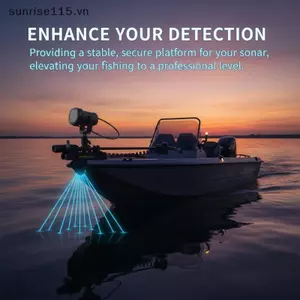 SRVN Phụ tùng thay thế Fishfinder Ra và Bộ dây treo cho thiết bị Sonar V0344 Phụ kiện câu cá thuyền đa năng.