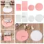 Thảm lông thu nhỏ JUIC Đạo cụ chụp ảnh tỷ lệ 1 / 12 Phụ kiện búp bê phong cách Bắc Âu