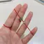 PNPIA- Thời Trang Sáng Tạo Luy Hoa Giàu Tay Dây Nhẫn Dành Cho Nữ Có Thể Điều Chỉnh Handmade Bím Vòng Tay Trang Sức Cặp Đôi Quà Tặng