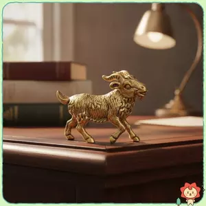 Đồng Chắc Chắn Dê Mini Tượng Mộc Mạc Vintage Để Bàn Trang Trí Cho Văn Phòng Tại Nhà Kệ Trưng Bày Món Quà Đẹp Cho Động Vật Thu Thập