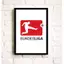 Champions League Premier League Serie A Bundesliga Ligue 1 La Liga Logo Không Khung Vải Chống Thấm Nước Poster, Bóng Đá Nghệ Thuật Treo Tường Cho Thanh Thể Thao Trang Trí Phòng Quạt