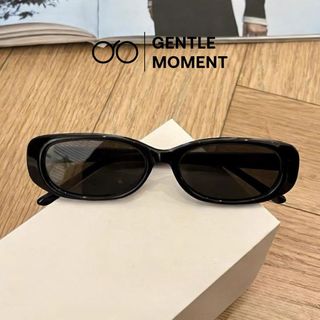 Kính râm gọng vuông GENTLE MOMENT kính mát oval chống tia UV chống nắng thời trang nam nữ phong cách GMT603