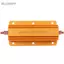 Belleshopp Điện trở nhôm 200W 8R 8 Ohm Điện trở vỏ công suất cao 100 x 52 29mm có lỗ vít Thiết bị điện công nghiệp