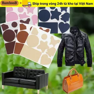 Băng sửa chữa da BAMBOOB, Miếng dán sơ cứu dính chắc chắn chống thấm nước, Chất liệu tự làm hữu ích Ghế Sofa ô tô Sửa chữa miếng dán da tự dính Túi xách Áo khoác nội thất Giày