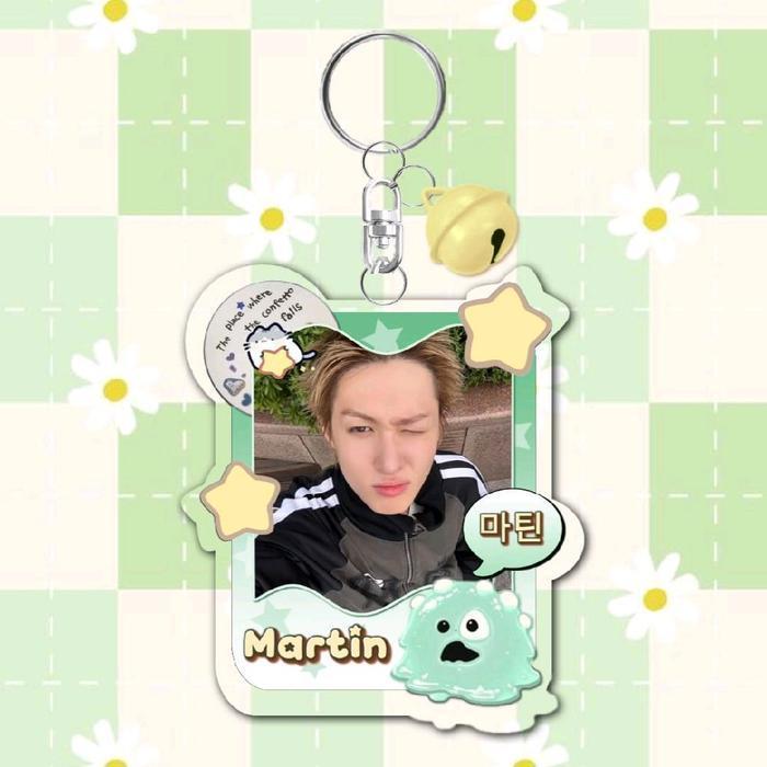 Cortis Keychain - Star PoyPoy FREE PHOTOCARD+STICKER (Baca Deskripsi) / Gantungan Kunci Cortis - Seonghyeon