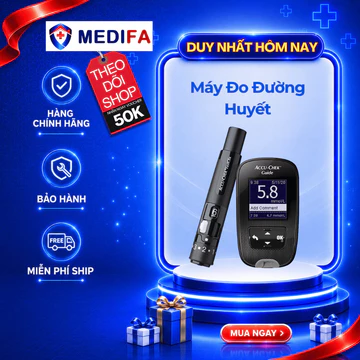[BH Trọn Đời] Máy Đo Đường Huyết ACCU-CHEK Guide Kèm Dụng Cụ Lấy Máu FastClix & Trụ 6 Kim