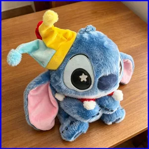 Lilo Stitch Plushie Cotton Dễ Thương Jester Hat Sang Trọng Búp Bê