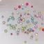 50 Chiếc Ngôi Sao 4 / 6MM Lấp Lánh Flat Ba Acrylic Pha Lê Mini Móng Tay Nghệ Thuật Kim Cương Giả Màu 3D DIY Trang Trí Làm Móng Tay Kim Cương