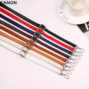 Dây đeo túi da KANGN, Dây đeo vai có thể điều chỉnh có thể tháo rời, Dây đeo chéo thay thế 120cm Thắt lưng nữ