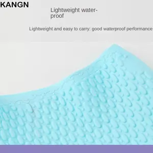 Mũ Bơi Silicon KANGN, Bảo Vệ Tai Nước Thể Thao Bong Bóng Mũ Bơi, Thời Trang Chất Lượng Unisex Chống Thấm Nước Chống Trơn Trượt Hạt Đầu Bơi