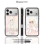 Ốp điện thoại từ tính hình chú thỏ dễ thương cho iPhone 15 14 13 16 Plus 17Pro Max 17 Vỏ khí chống sốc Bảo vệ mặt sau