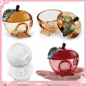 Khuôn đúc nghệ thuật YOI cho lọ và nắp theo chủ đề táo tùy chỉnh cho thủ công
