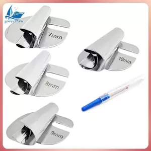 Chân cuộn máy may - Phụ kiện thép không gỉ để xử lý vải 7 / 8 / 9 / 10mm