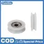 Chất Lượng Cao U Rãnh 625 Tròn Ròng Rọc Bi Bánh Xe Con Lăn Cho Cửa Windows Tắm Ròng Rọc Ngăn Kéo POM Hướng Dẫn Bánh Xe