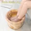 THEGIRL8B 240 Chiếc Túi Bồn Tắm Chân, Tấm Lót Bồn Tắm Chân Dùng Một Lần Làm Dày Trong Suốt, Màng Nhựa 65cm * 50cm Chịu Nhiệt Bồn Tắm Chống Thấm Nước Túi Chăm Sóc Bàn Chân