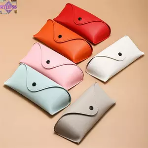 Hộp Kính RTJIFSS, Túi Mềm Chống Áp Lực Nhỏ Khóa Lychee Hộp Kính, Túi Kính Chất Lượng Cao Khóa Màu Hộp Kính Mát