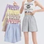 Quần Short Nữ Mùa Hè Eo Cao Thoải Mái A-Chân Túi Lớn Phong Cách Hàn Quốc Ins ✨Luyoo25.vn✨