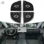 Dành Cho Tesla Highland 3Y 2024 2025 Cửa Sổ Công Tắc Bao Trang Trí 4 Sợi Carbon