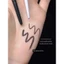 bút kẻ bọng mắt 2 đầu bút kẻ mắt dạng chì cọ kẻ mắt eyeliner Đi kèm với bút Gel kẻ mắt Blade Brush!Dễ dàng phác thảo sự kết thúc của mắt Phụ nữ chống mồ hôi lâu trôi tự nhiên