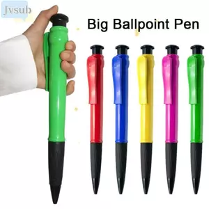 JVSUB Bút Viết Oversize, Quà Tặng Vui Nhộn Lớn Bút Bi Lớn, Đạo Cụ Sáng Tạo Đồ Chơi Nhựa Khổng Lồ Trung Tính Bút Văn Phòng Phẩm