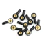 10 Chiếc M2 Bóng Khớp KIT Kim Loại Đa Năng Khớp Bóng Đầu Khóa Lái Pushrod Tie Rod End Mini Thanh Kết Nối Cho Thuyền RC