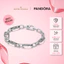 Vòng Tay Pandora ME Bạc Dạng Mắt Xích 5 Khóa Mở - Five Openable Link Chain Bracelet