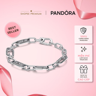 [Deal Độc Quyền] Vòng Tay Pandora ME Bạc Dạng Mắt Xích 5 Khóa Mở - Five Openable Link Chain Bracelet